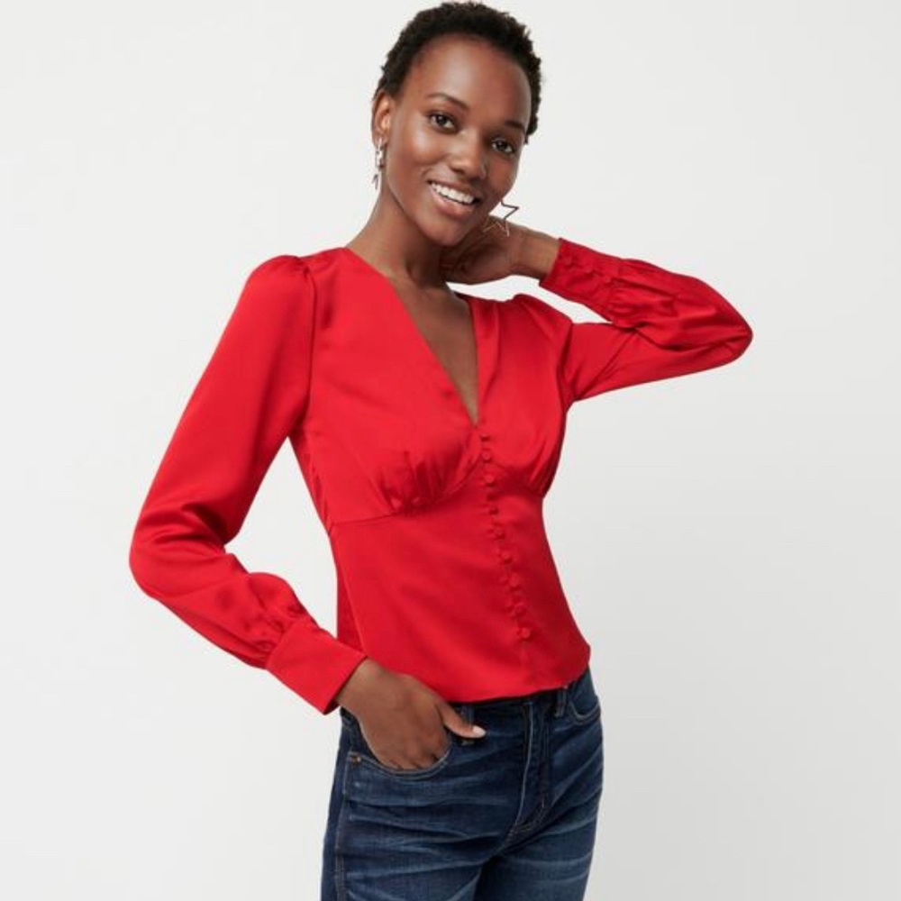 Rarely worn and stunning J Crew Blouse